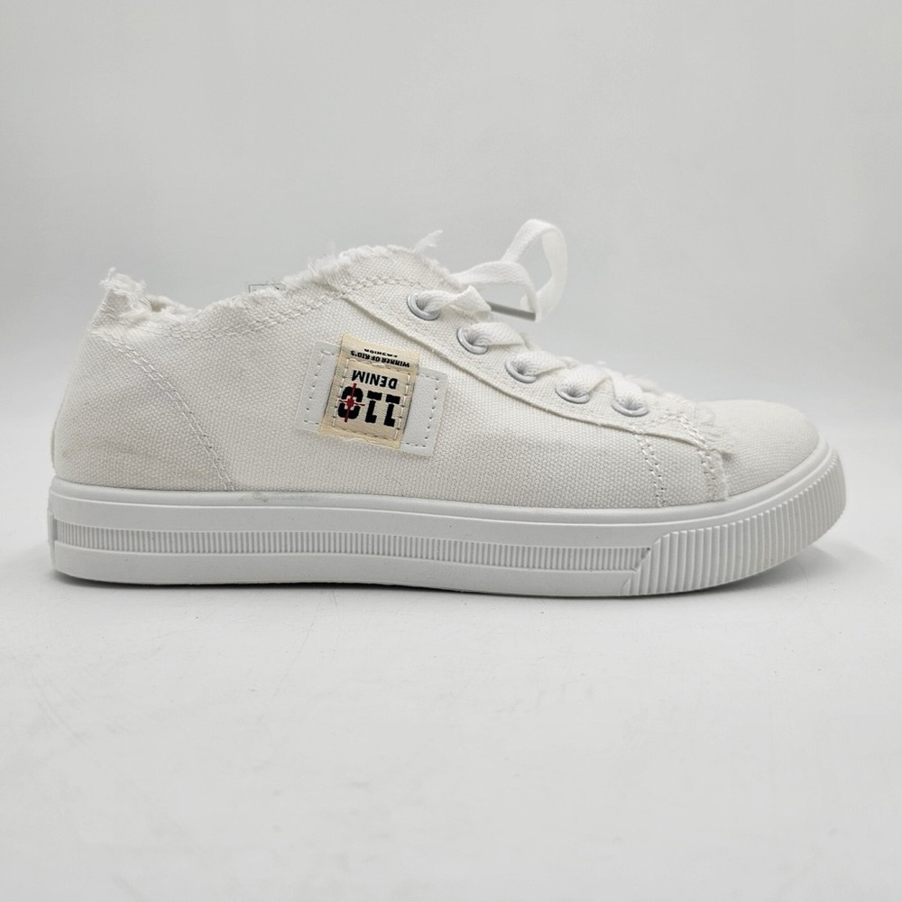 💗5 for $25💗 White Minimalist Canvas Sneakers